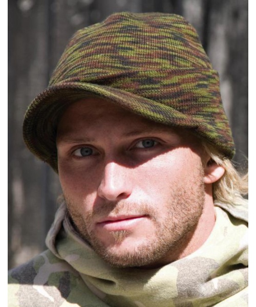 Čepice, kšiltovky - Čepice Result 396.34 Esco Army Knitted Hat