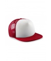 Snapback s rovným kšiltem a síťovinou Junior Beechfield (B645B)