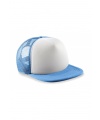 Snapback s rovným kšiltem a síťovinou Beechfield (B645)