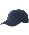 Kšiltovka Light brushed Sandwich Cap Myrtle Beach (MB6541)