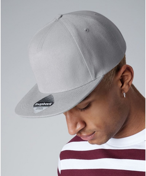 Čepice, kšiltovky - Snapback s rovným kšiltem Beechfield (B660)