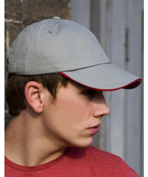 Čepice, kšiltovky - Kšiltovka Result 342.34 Brushed Cotton Cap