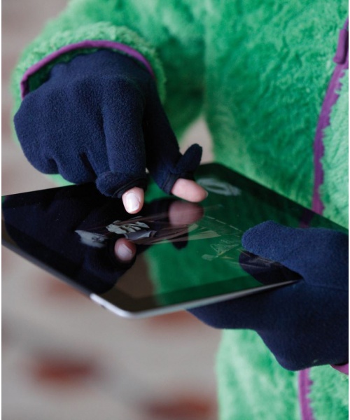 Čepice, kšiltovky - Rukavice Touch Screen Fleece Gloves Myrtle Beach (MB7948)