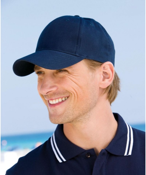 Čepice, kšiltovky - Kšiltovka Myrtle Beach Brushed 6 Panel Cap