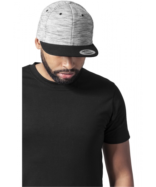 Čepice, kšiltovky - Stripes Melange snapback FLEXFIT (6089SC)