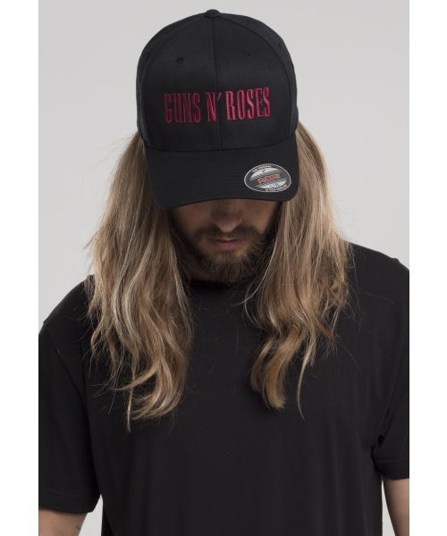 Čepice, kšiltovky - Kšiltovka Guns N' Roses FLEXFIT (MC126)